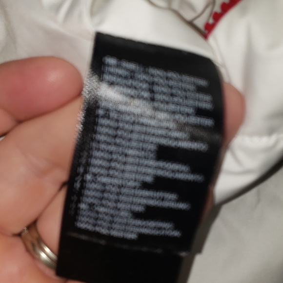 North face Large white Jacket with Red detailing - Picture 11 of 13